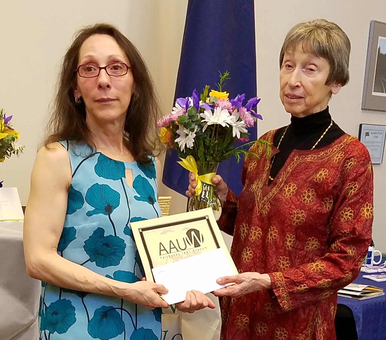 AAUW presents Nancy Johnson Memorial Scholarship